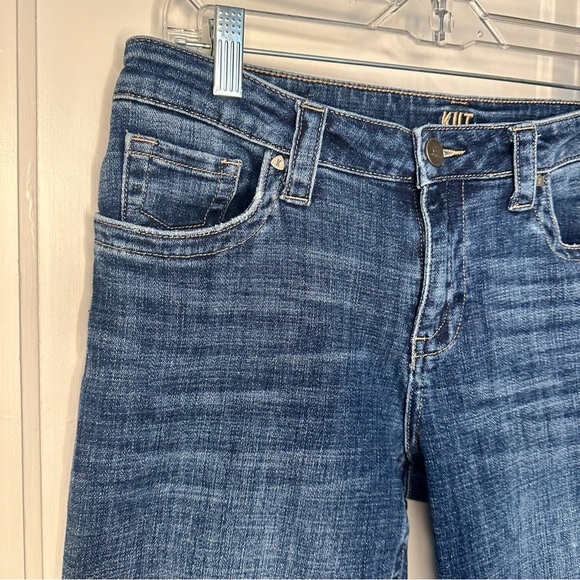 Kut from the Kloth Blue Straight Leg Jeans - Picture 4 of 15